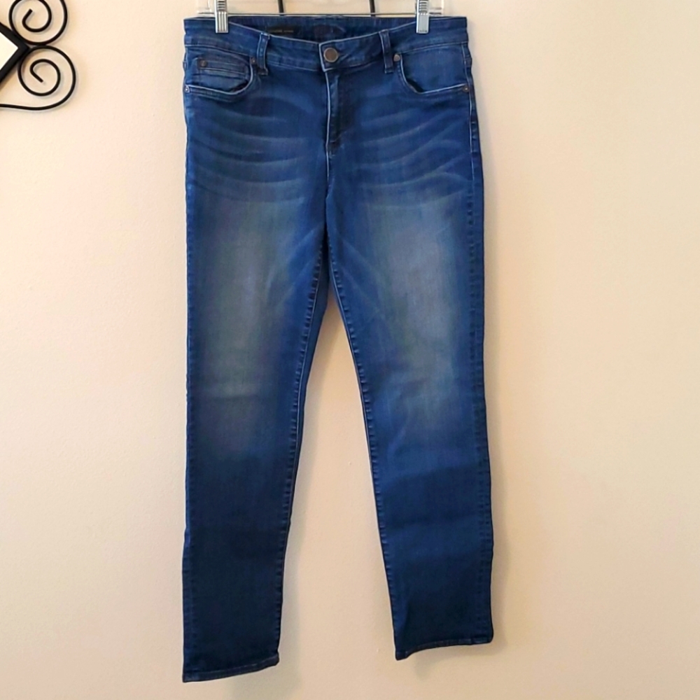 KUT from the Kloth Catherine Boyfriend Jeans Sz 10